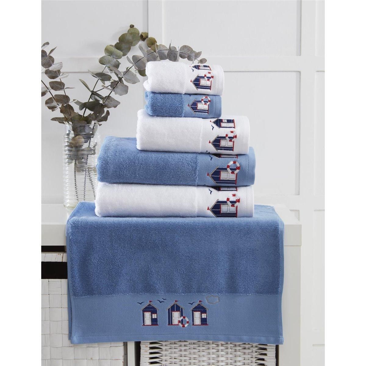 Sensei Maison Serviette de toilette CABINE 21 - 50x100 cm