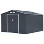 Voir la diapositive 1 : Habitat et Jardin Abri de jardin métal  Vegas - 15 m² - Gris