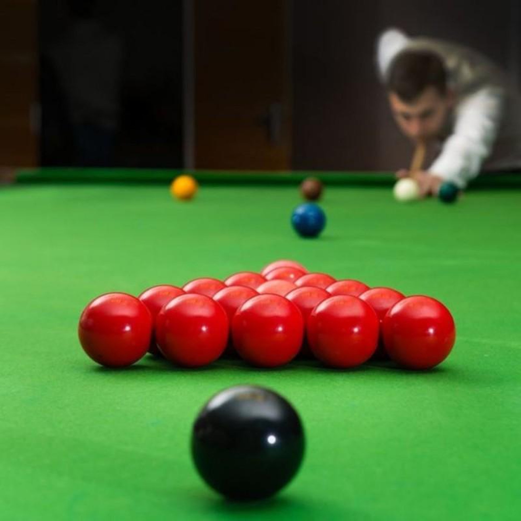 Voir la diapositive 3 : SOKKER Set de 22 Boules de Billard Snooker en résine 52,4mm - 15 boules rouges et 7 multicolores
