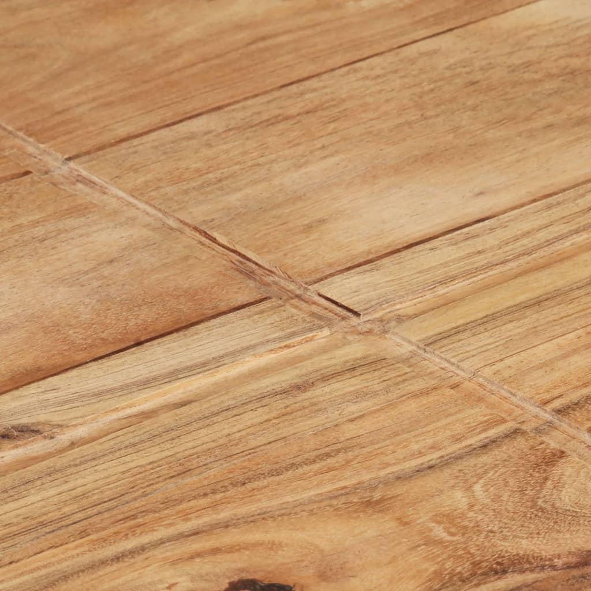 Voir la diapositive 5 : VIDAXL Table basse 80x80x28 cm Bois d'acacia massif