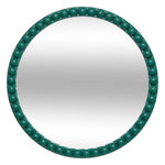 ATMOSPHERA Miroir rond MALA - Diam 60 cm - Vert