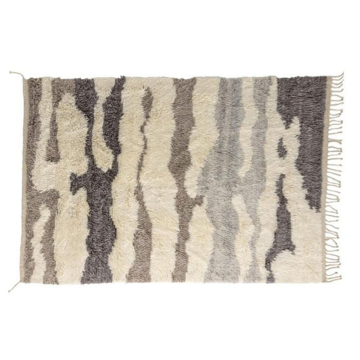 Paris Prix Tapis Déco en Laine  David  302x400cm Multicolore