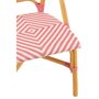 Voir la diapositive 6 : Paris Prix Chaise en Rotin  Danial  85cm Rose