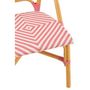 Voir la diapositive 6 : Paris Prix Chaise en Rotin  Danial  85cm Rose