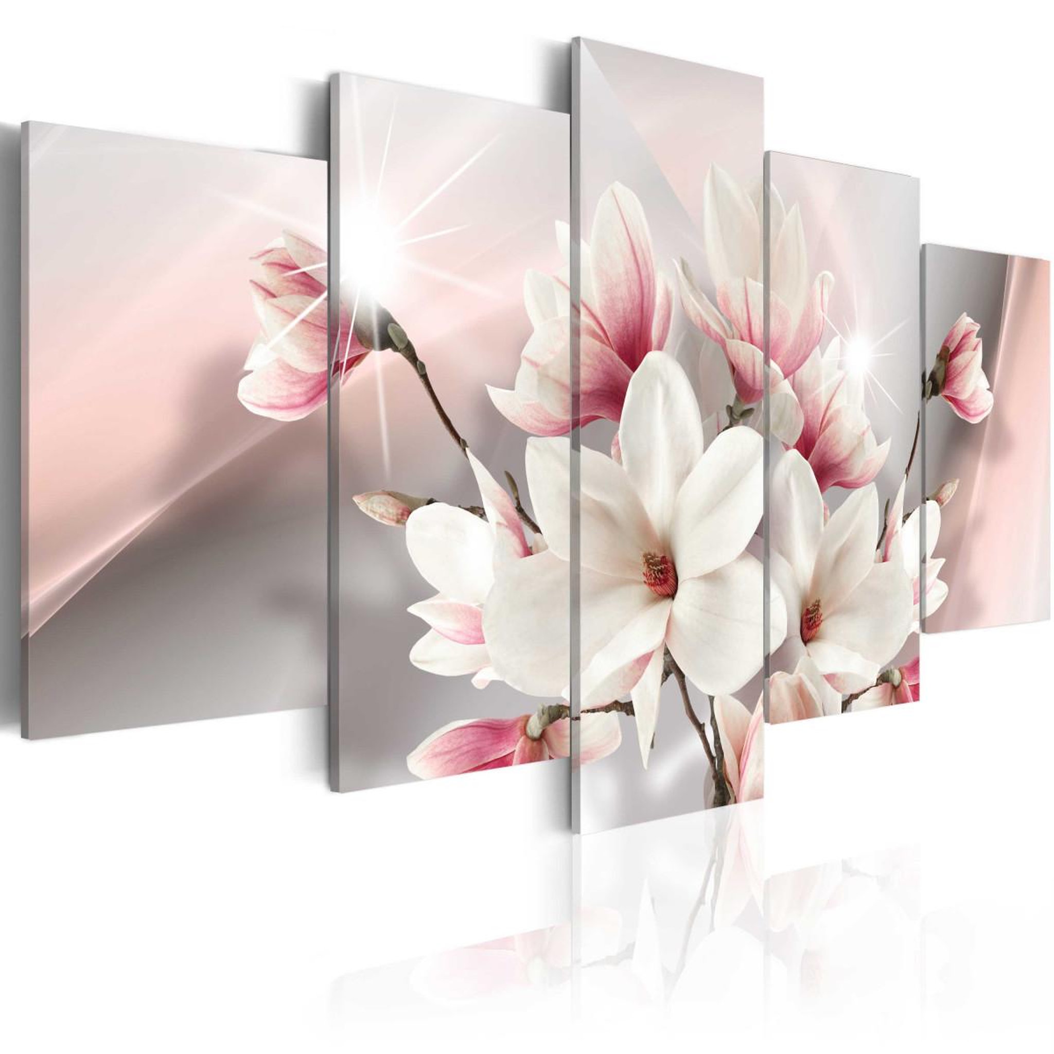 Paris Prix Tableau imprimé  magnolia in bloom. Coloris disponibles : Multicolore