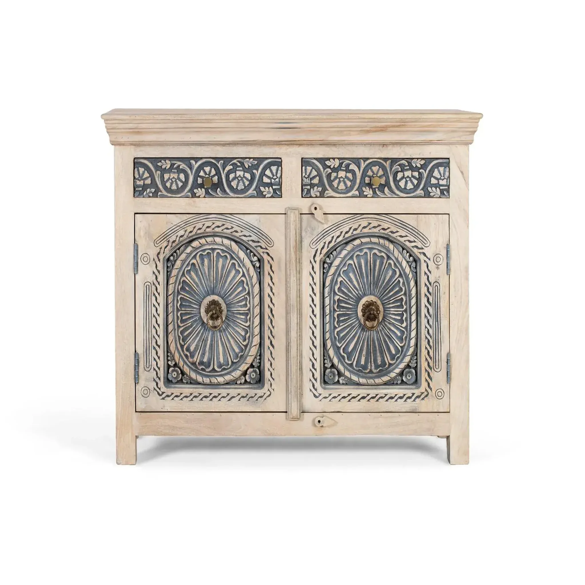 GINER Y COLOMER SL Buffet en bois de manguier 116cm style méditerranéen moderne