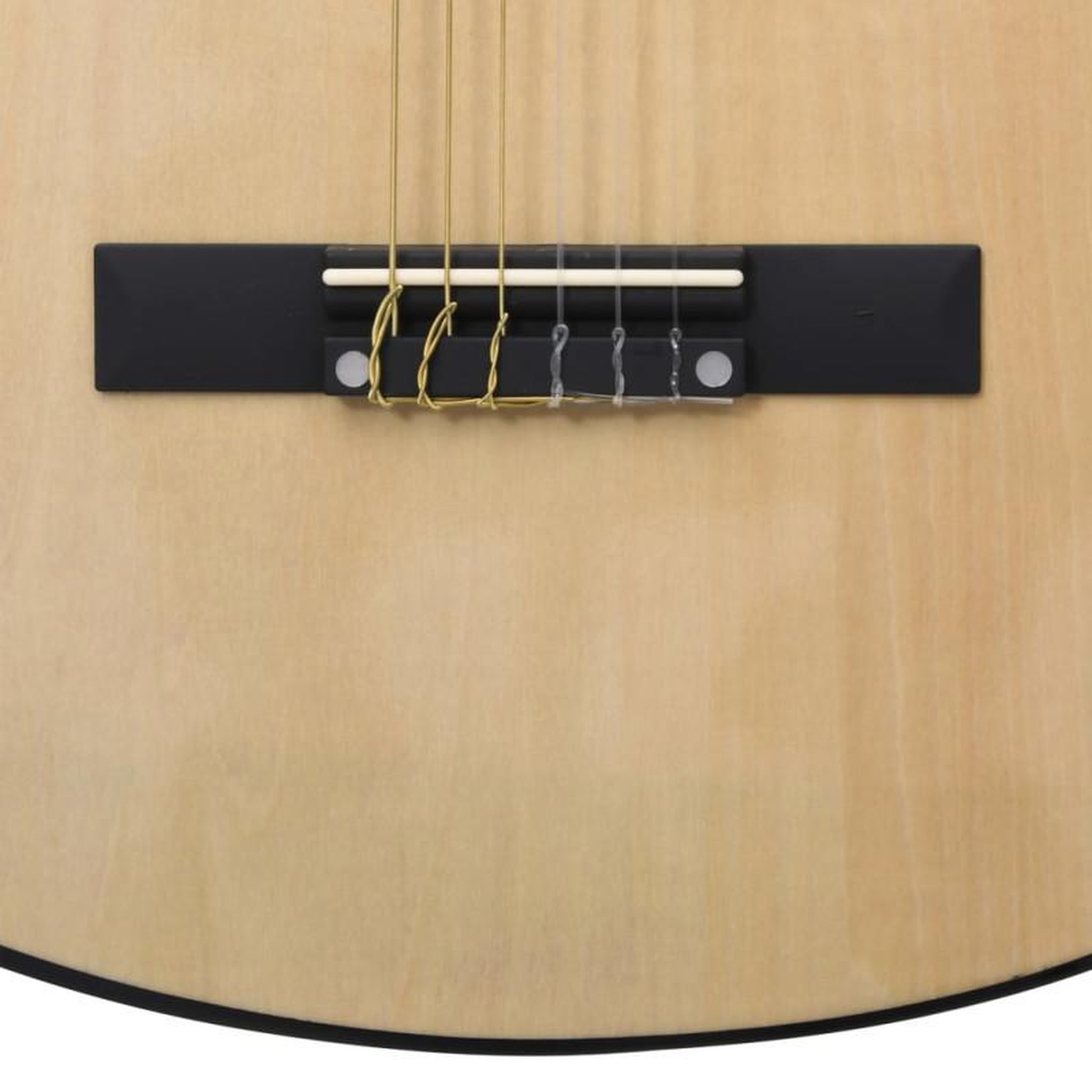 Voir la diapositive 6 : VIDAXL Guitare classique pour débutants 4 4 39 Tilleul