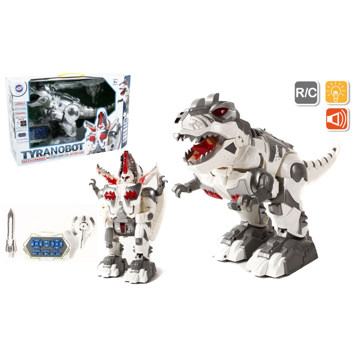 MGM Robot Dinosaure transformable radiocommandé