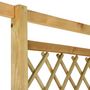 Voir la diapositive 5 : VIDAXL Pergola d'angle avec banc 166x81x174 cm Bois de pin impregne