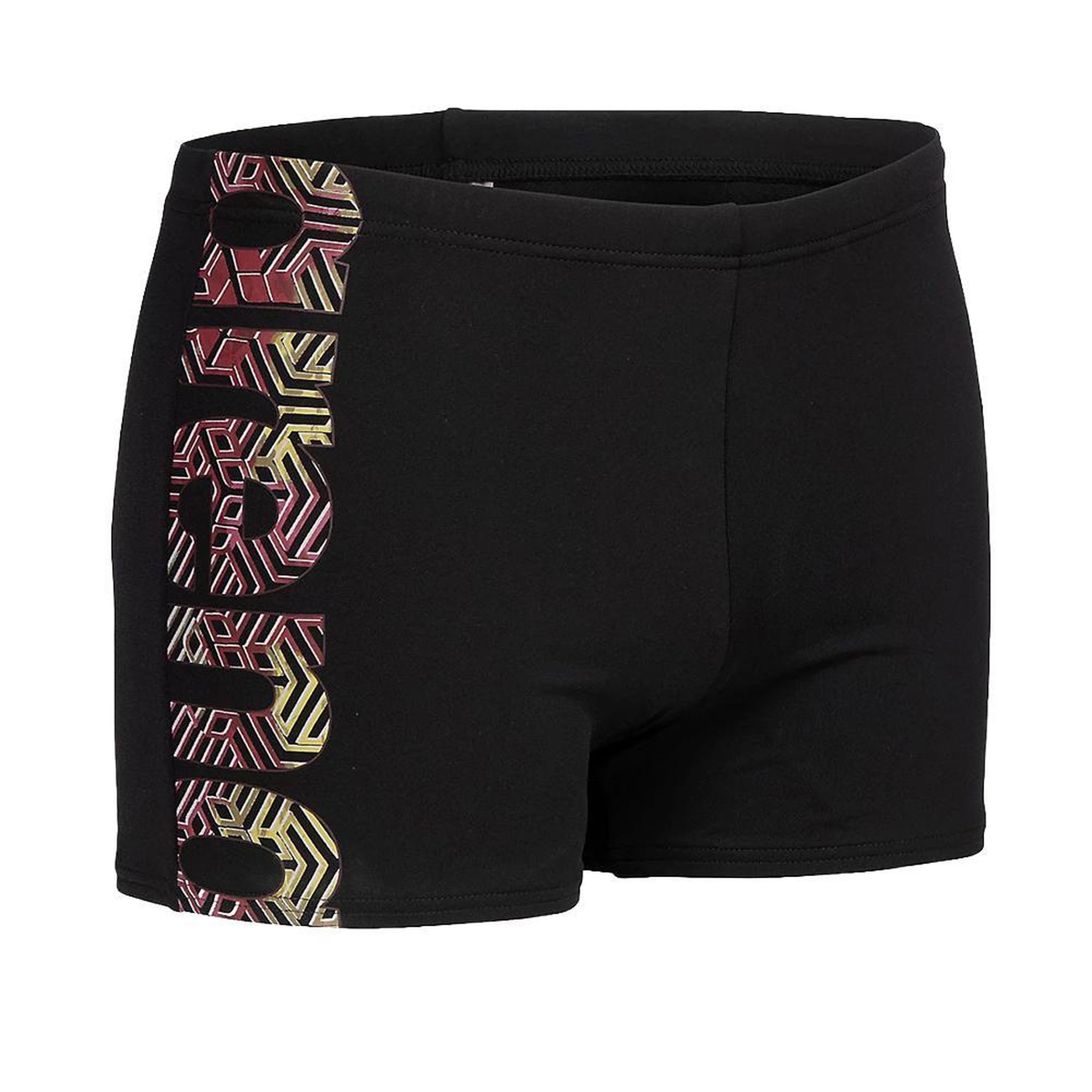 ARENA Boxer de bain Noir Homme Arena Kikko Graphic. Coloris disponibles : Noir