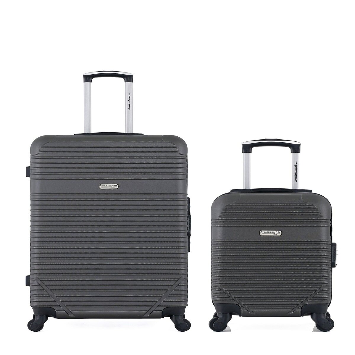 AMERICAN TRAVEL AMERICAN TRAVEL - Lot de 2 - Valises grand format et cabine XXS MEMPHIS