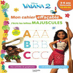 J'ECRIS LES LETTRES MAJUSCULES PS-MS-GS VAIANA 2, Hachette Education