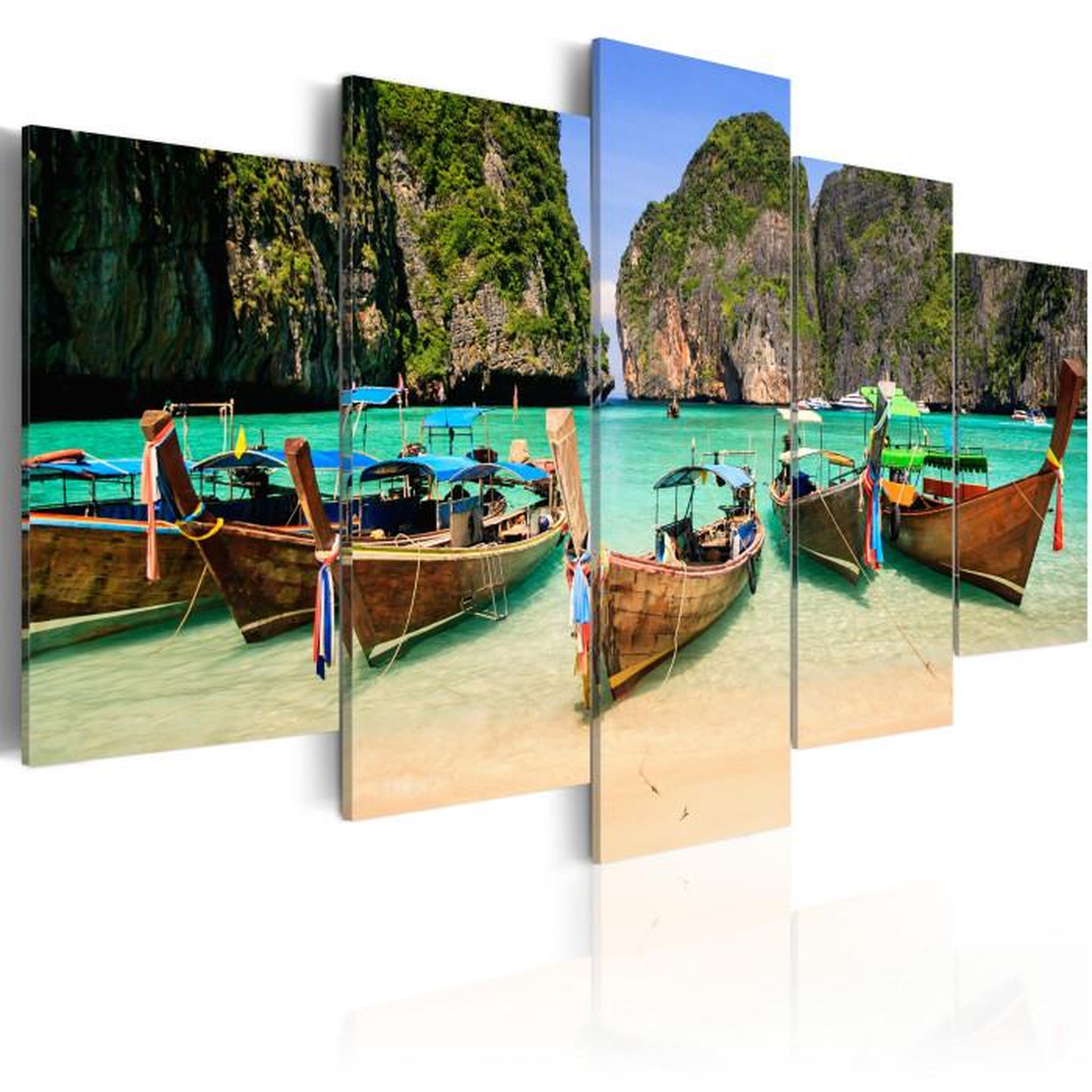 Paris Prix Tableau Imprimé  A Patch of Paradise. Coloris disponibles : Multicolore