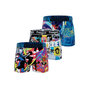Voir la diapositive 1 : FREEGUN Lot de 3 boxers homme Pop Summer Art