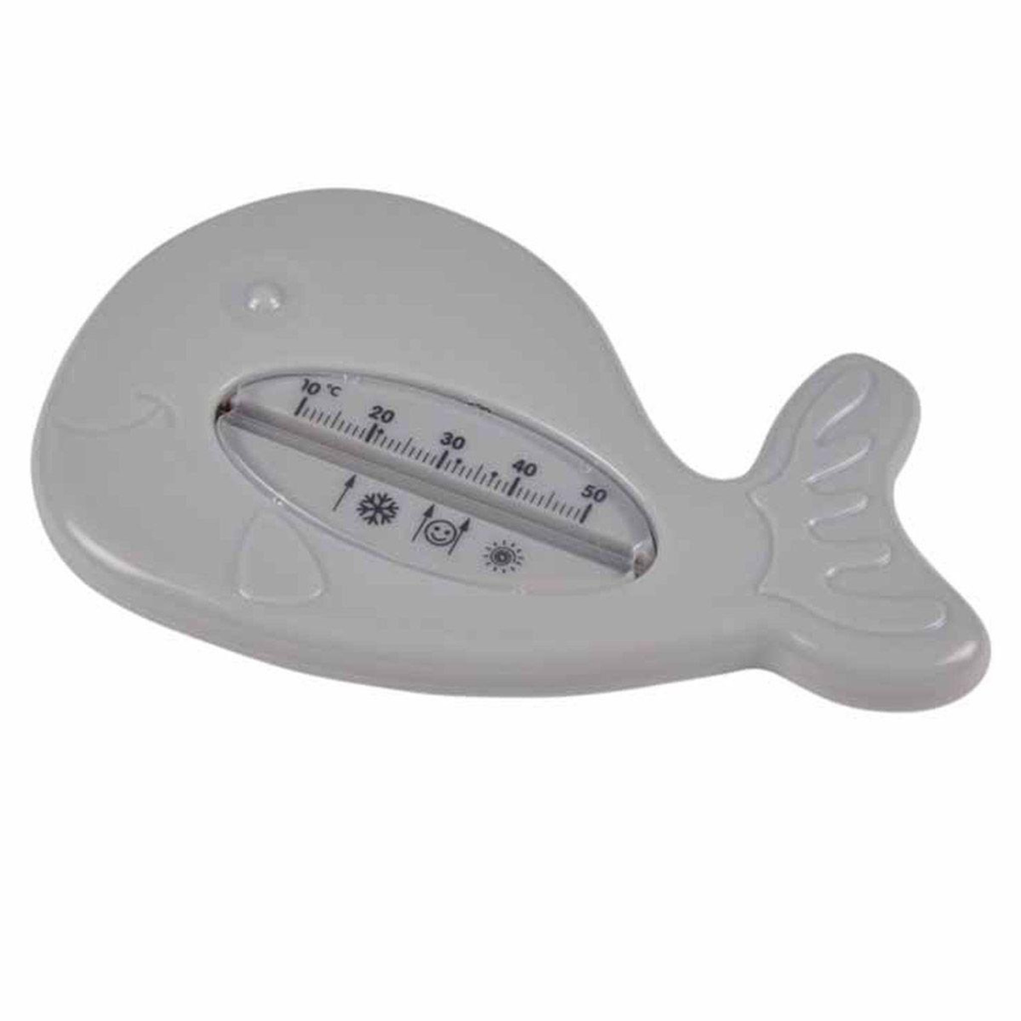 Voir la diapositive 1 : BEBE DOUCEUR Thermomètre de Bain pour Bébé  Baleine  Gris