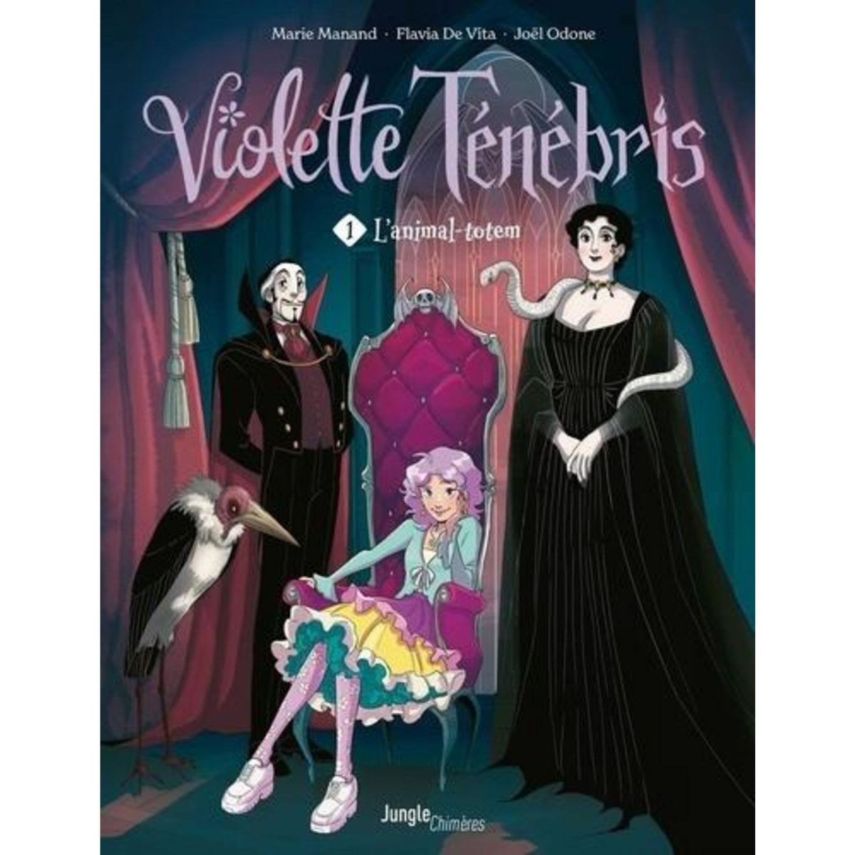 VIOLETTE TENEBRIS TOME 1 : L'ANIMAL-TOTEM, Manand Marie