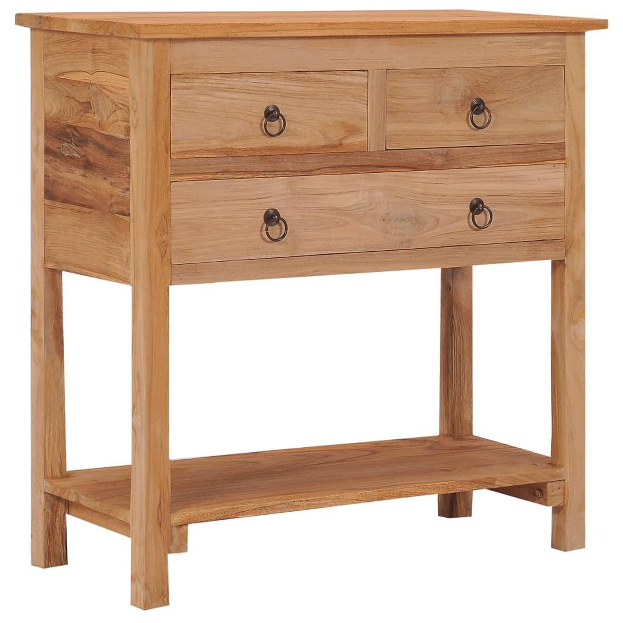 Voir la diapositive 1 : VIDAXL Buffet 78x35x80 cm bois de teck massif