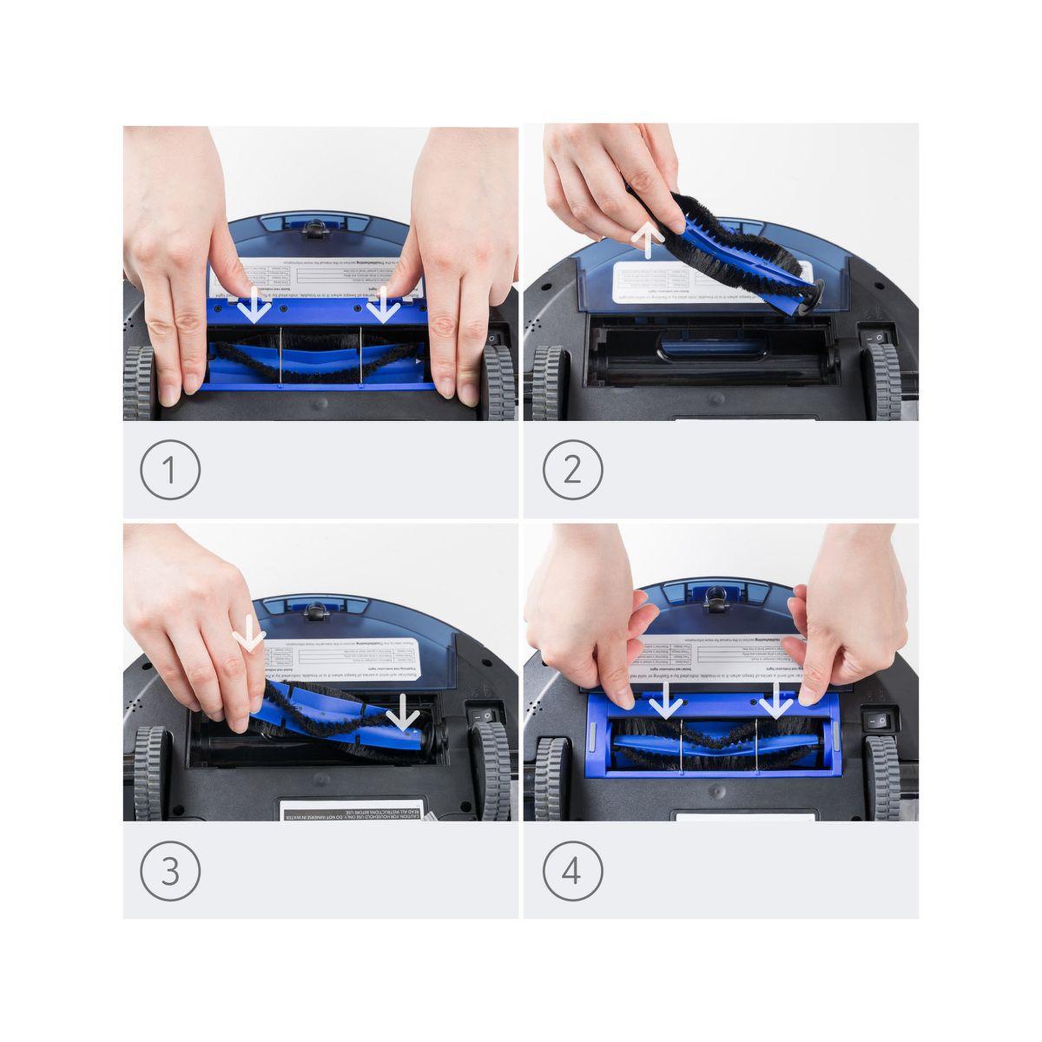 Voir la diapositive 2 : EUFY Brosse Rechange HEPA x2 RoboVac 11S 15C 30C 35C