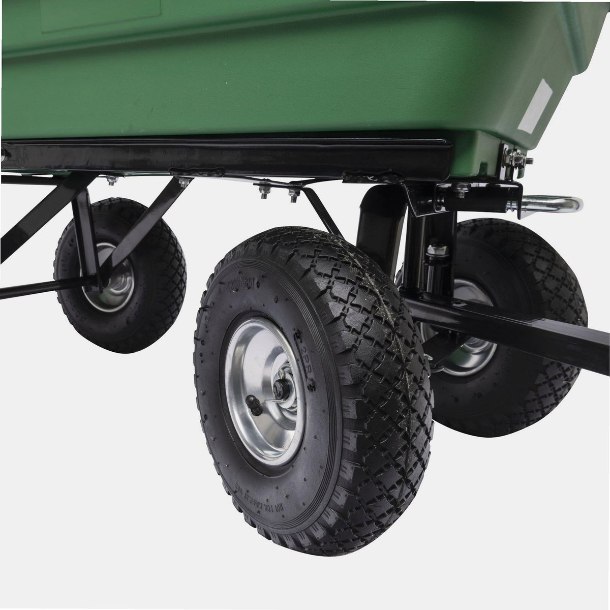 WERKAPRO Chariot remorque de jardin 52 litres WERKA PRO