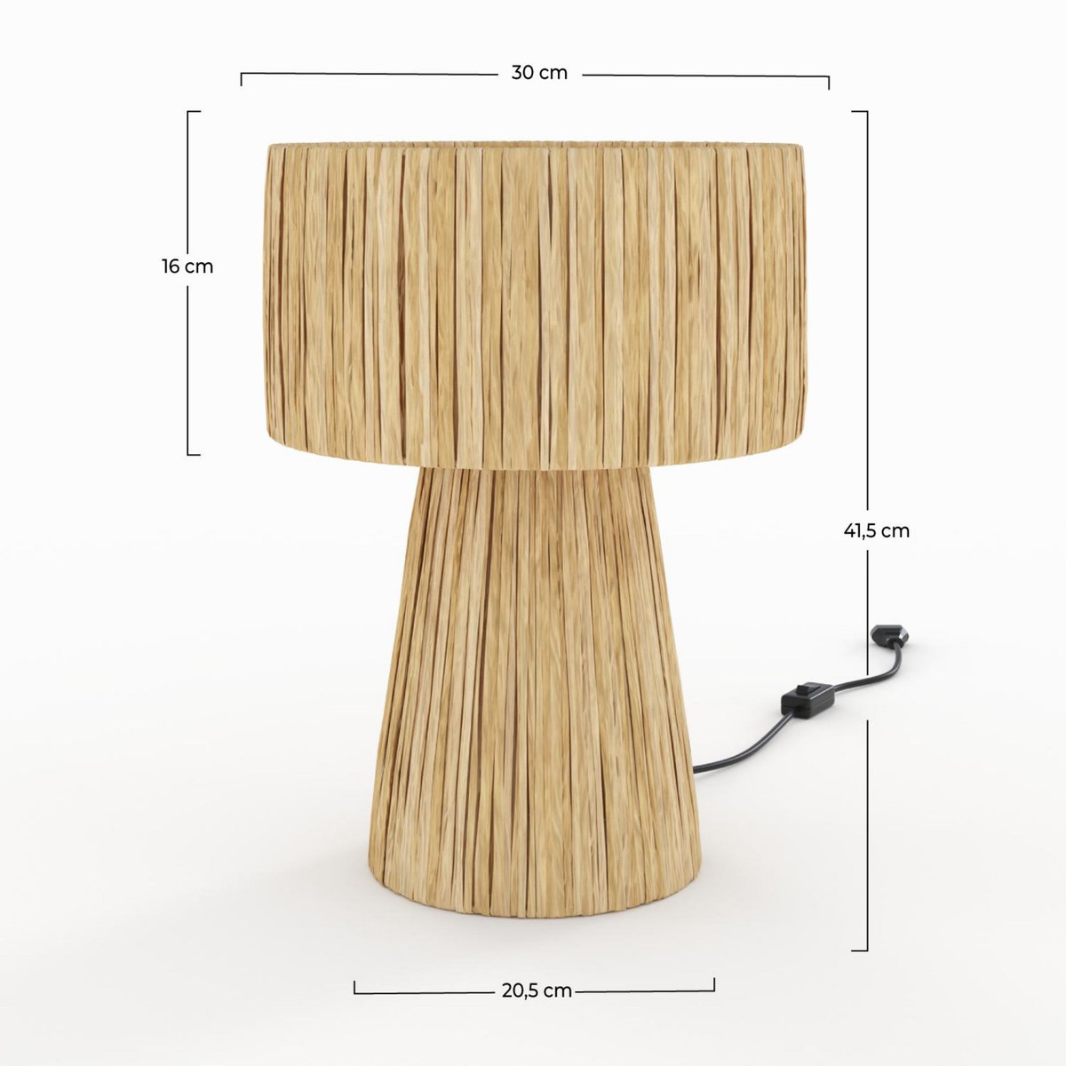 Rendez vous déco Lampe en feuille de palmier - Soléa