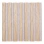 Voir la diapositive 2 : ATMOSPHERA Lot de 3 Panneaux Déco  Colva  30x30cm Beige