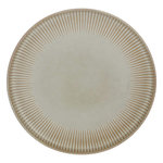 SECRET DE GOURMET Lot de 6 Assiettes Plates  Chloe  27cm Beige