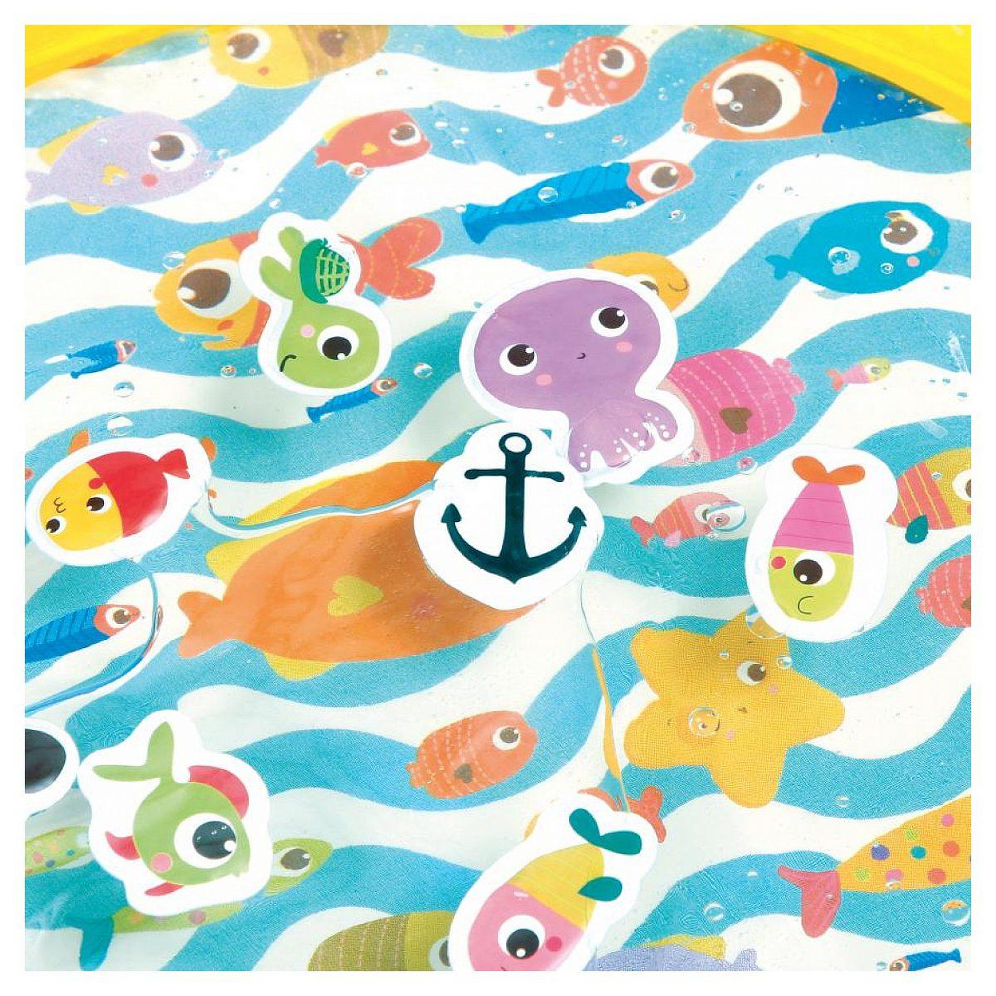 Voir la diapositive 4 : LUDI Tapis jeu à eau pour bebe