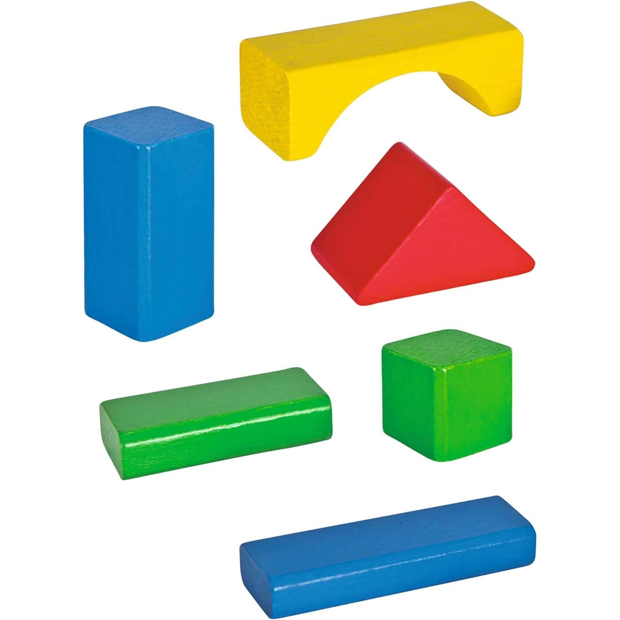 Voir la diapositive 4 : Eichhorn Blocs de construction en bois 100 pcs