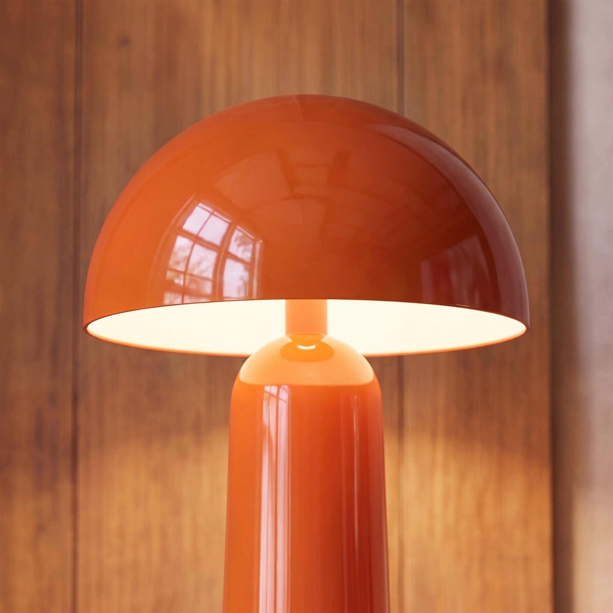 Voir la diapositive 6 : MAISON PAVANE Lampadaire en métal orange-clara