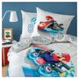 Voir la diapositive 1 : MARIO  Parure housse de couette coton 57 fils MARIO KART SPEED