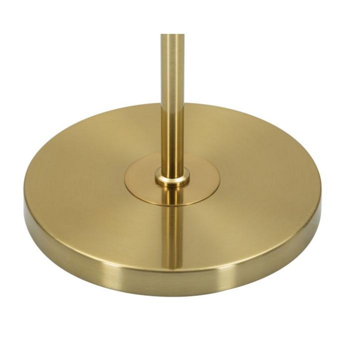 Paris Prix Lampadaire en Métal  Coin  151cm Or & Blanc