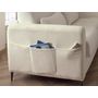 Voir la diapositive 6 : LISA DESIGN Owen - canapé 3 places convertible express couchage quotidien 140 cm matelas 12 cm en tissu bouclette
