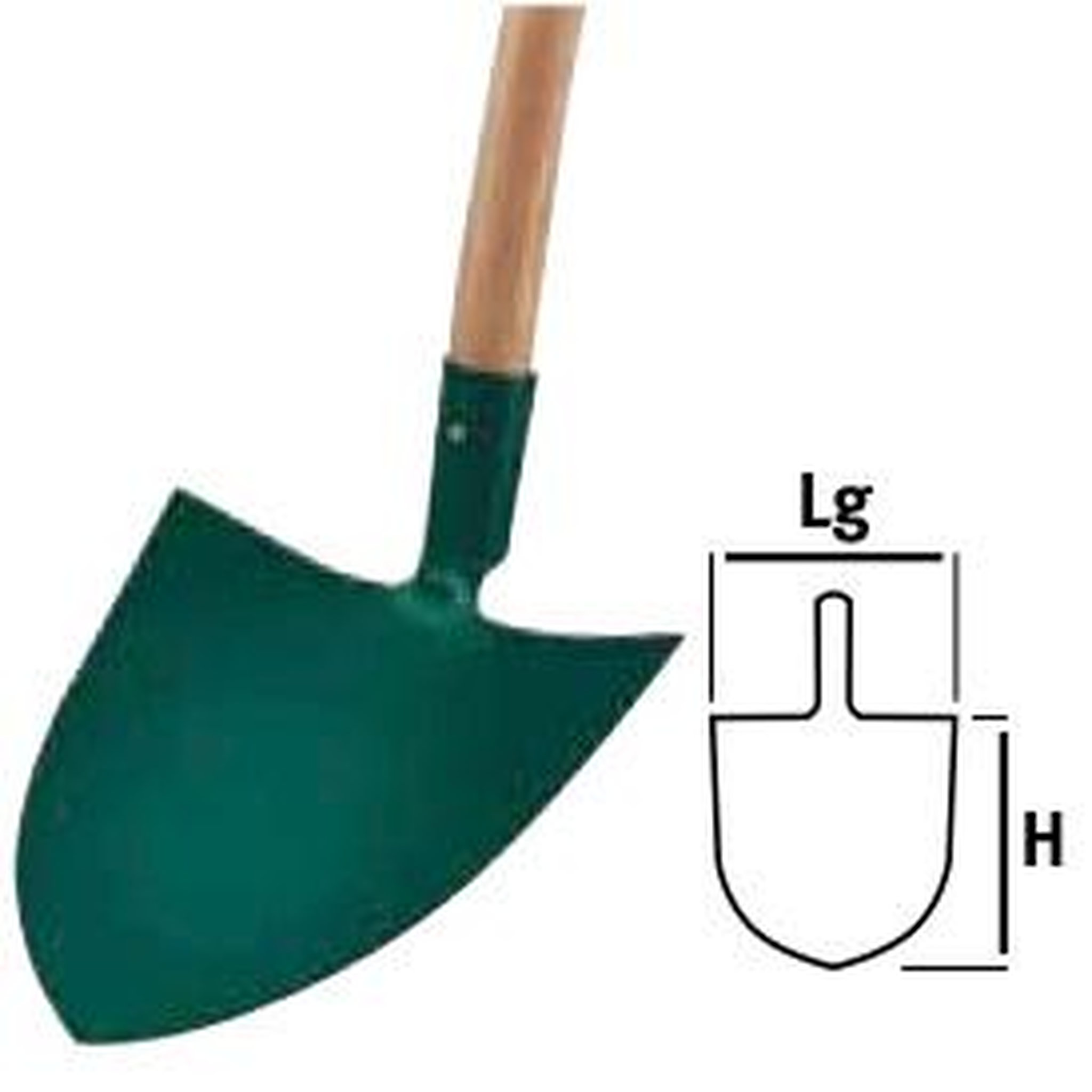 Leborgne Pelle forgée entreprise - 27 cm - sans manche
