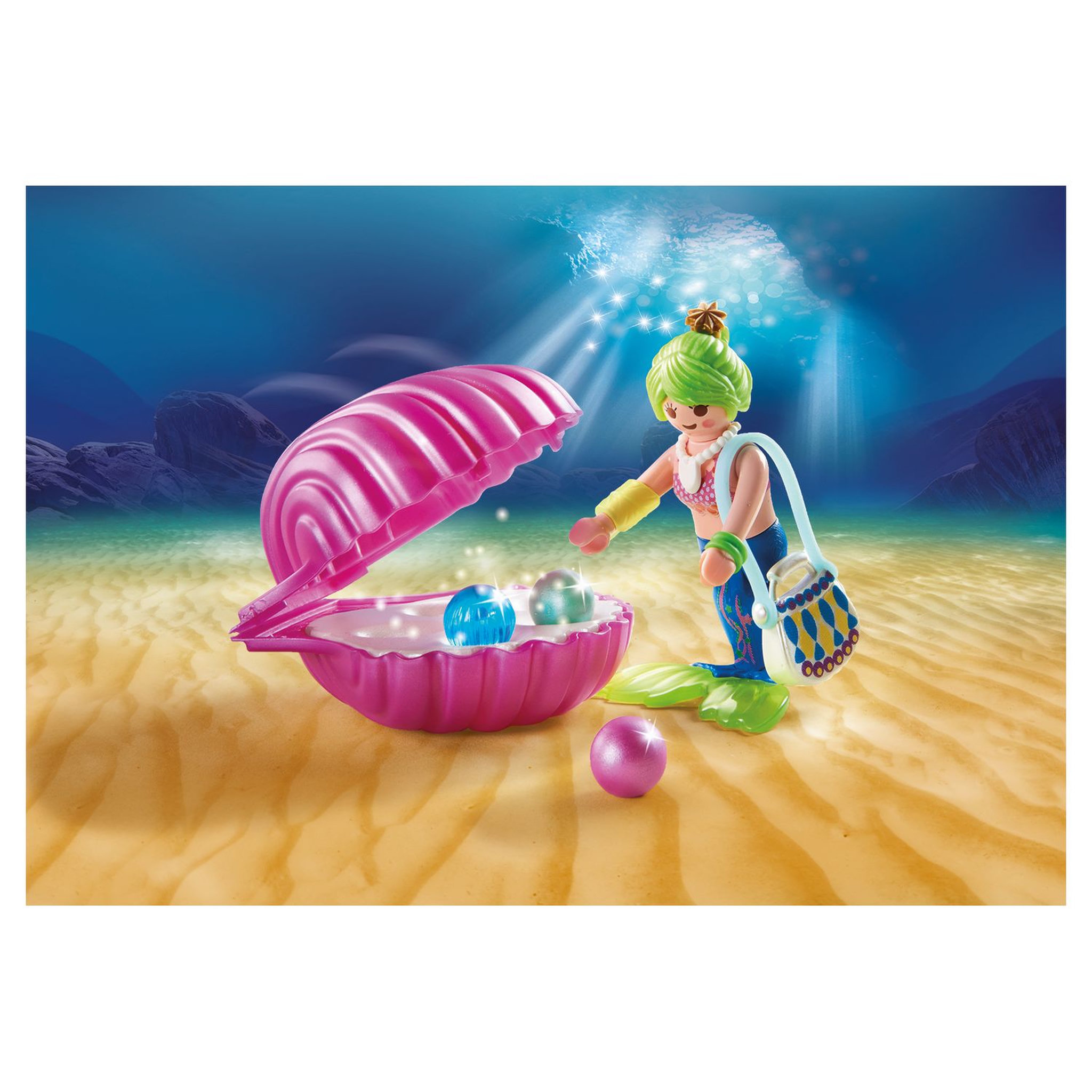 Voir la diapositive 3 : PLAYMOBIL 70096 - Magic - Salon de beauté et sirène