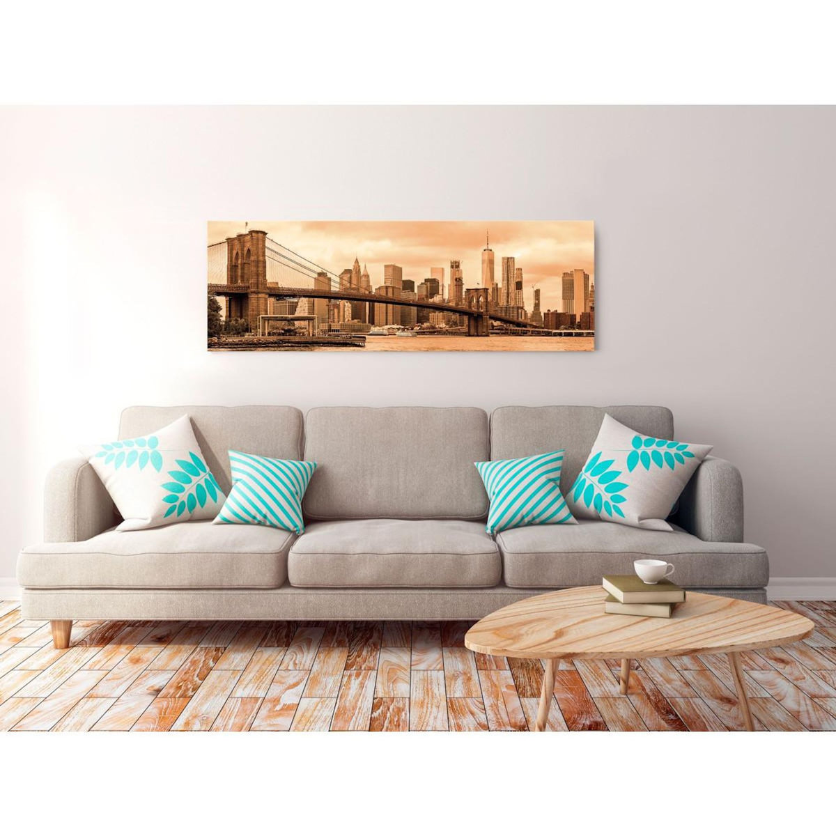 Paris Prix Tableau Imprimé  Road To Manhattan Narrow Sepia