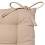 Voir la diapositive 3 : ATMOSPHERA Galette de Chaise  Binga  38x38cm Lin