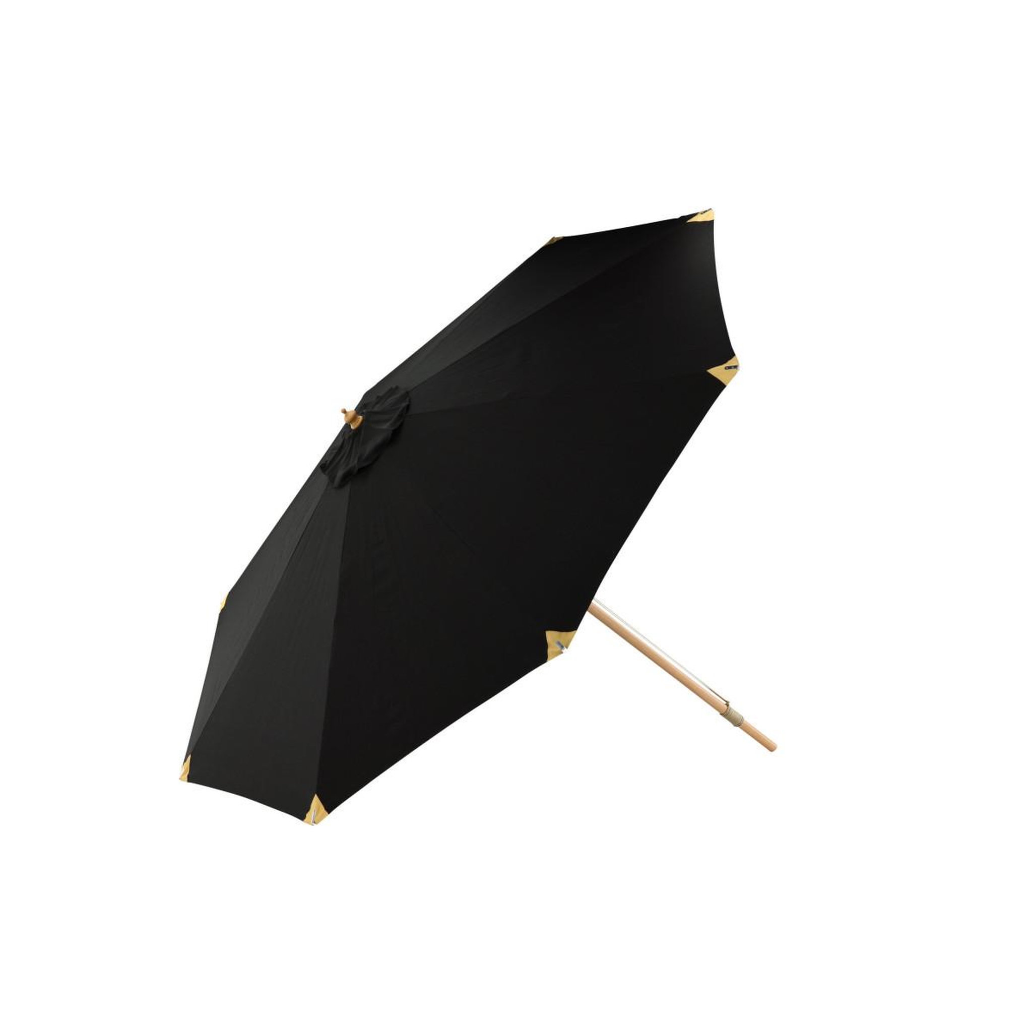 Voir la diapositive 3 : Paris Prix Parasol en bois  nypo  330cm noir