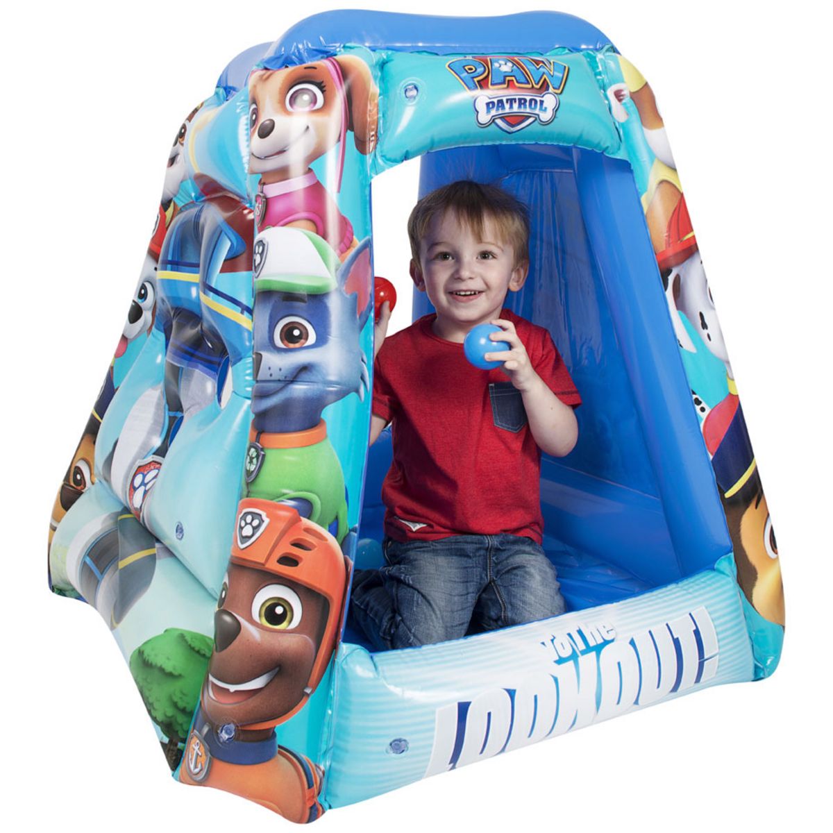 Piscine et tour à boules Pat Patrouille