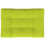 Voir la diapositive 2 : VIDAXL Coussin de palette vert vif 120x80x12 cm tissu