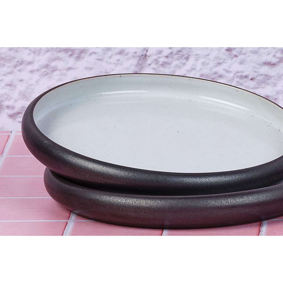 BJORN Assiette GOURMET Ø15,5cm - 4 pièces - Onyx
