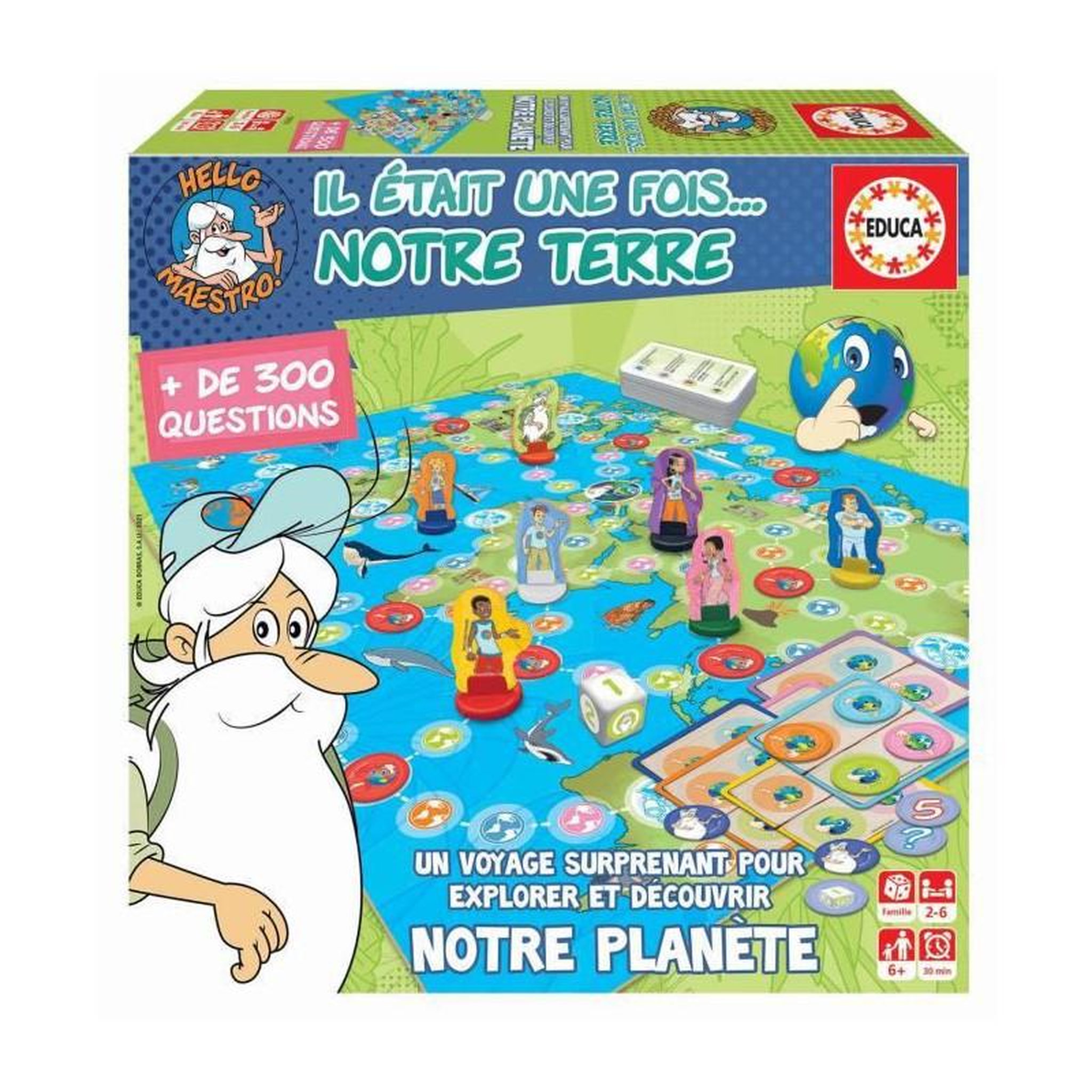 EDUCA Jeu IEUF... Notre Terre - Jeu de societe - EDUCA