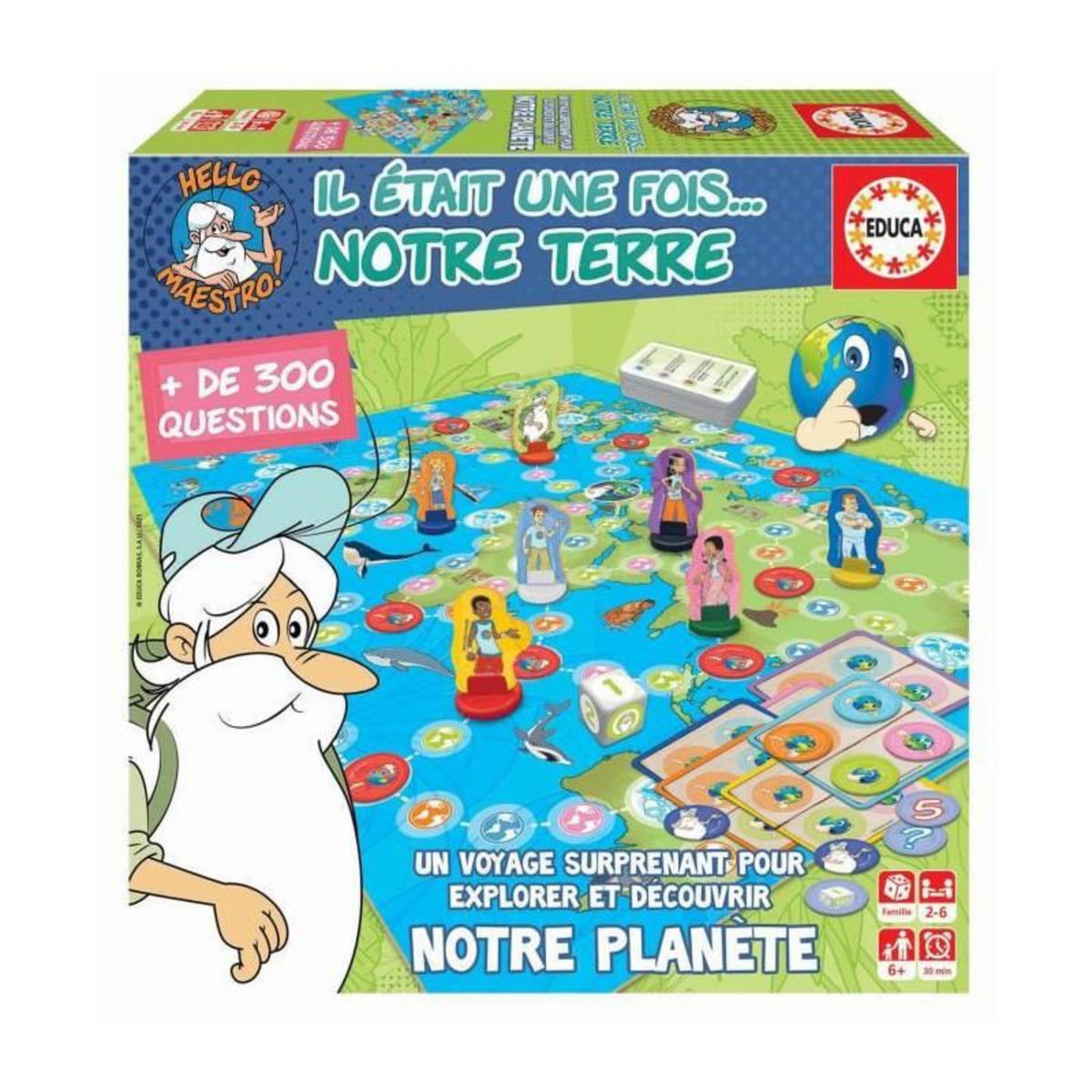 EDUCA Jeu IEUF... Notre Terre - Jeu de societe - EDUCA