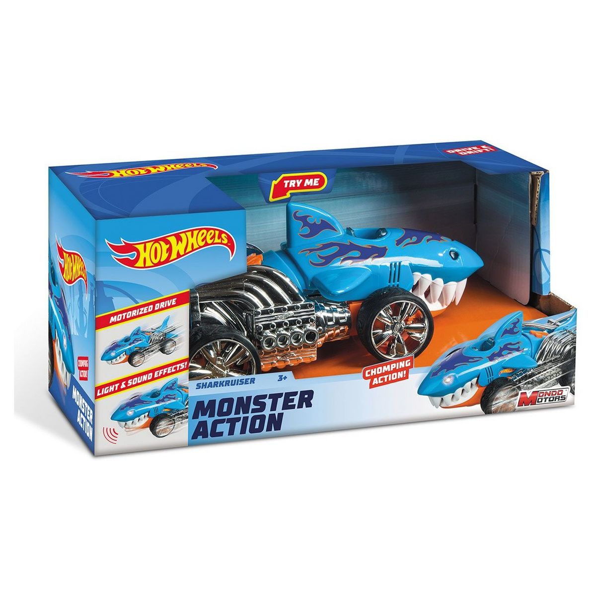 MONDO Miniature  Sharkruiser Monster action Hot Wheels