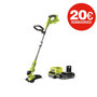 Voir la diapositive 1 : Ryobi Coupe bordures - dresse bordures hybride RYOBI 18V One+ -1 batterie 18V 2.5Ah LithiumPlus - 1 charg