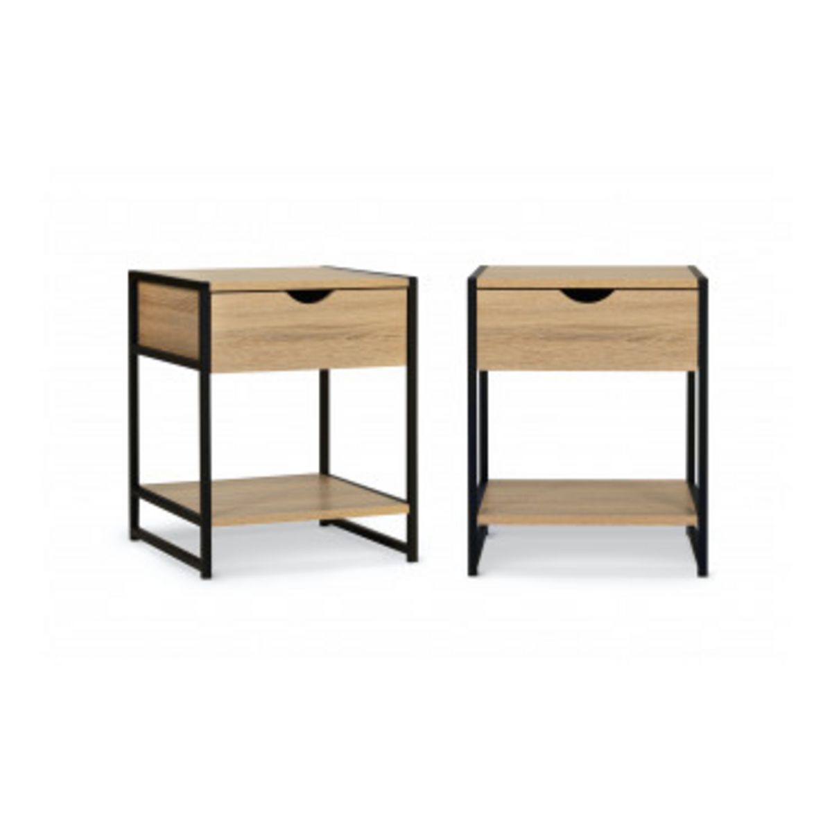 Lot de 2 chevets 1 porte HOUSTON