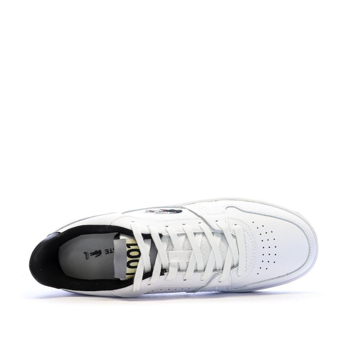 Lacoste Baskets Blanc/Noir Homme Lacoste L001