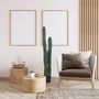 Voir la diapositive 4 : OUTSUNNY Cactus artificiel grand réalisme plante artificielle grande taille dim. Ø 18 x 120H cm vert