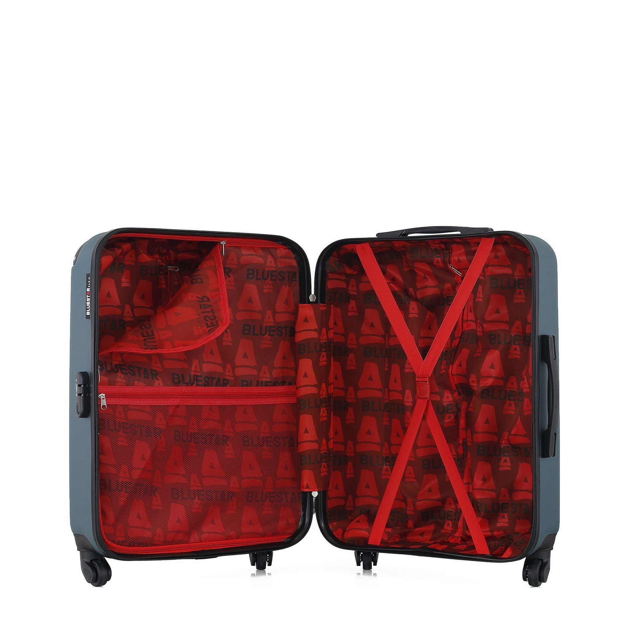 Voir la diapositive 5 : BLUESTAR BLUESTAR - LOT DE 3 - Valises weekend, cabine et cabine XXS BUCAREST