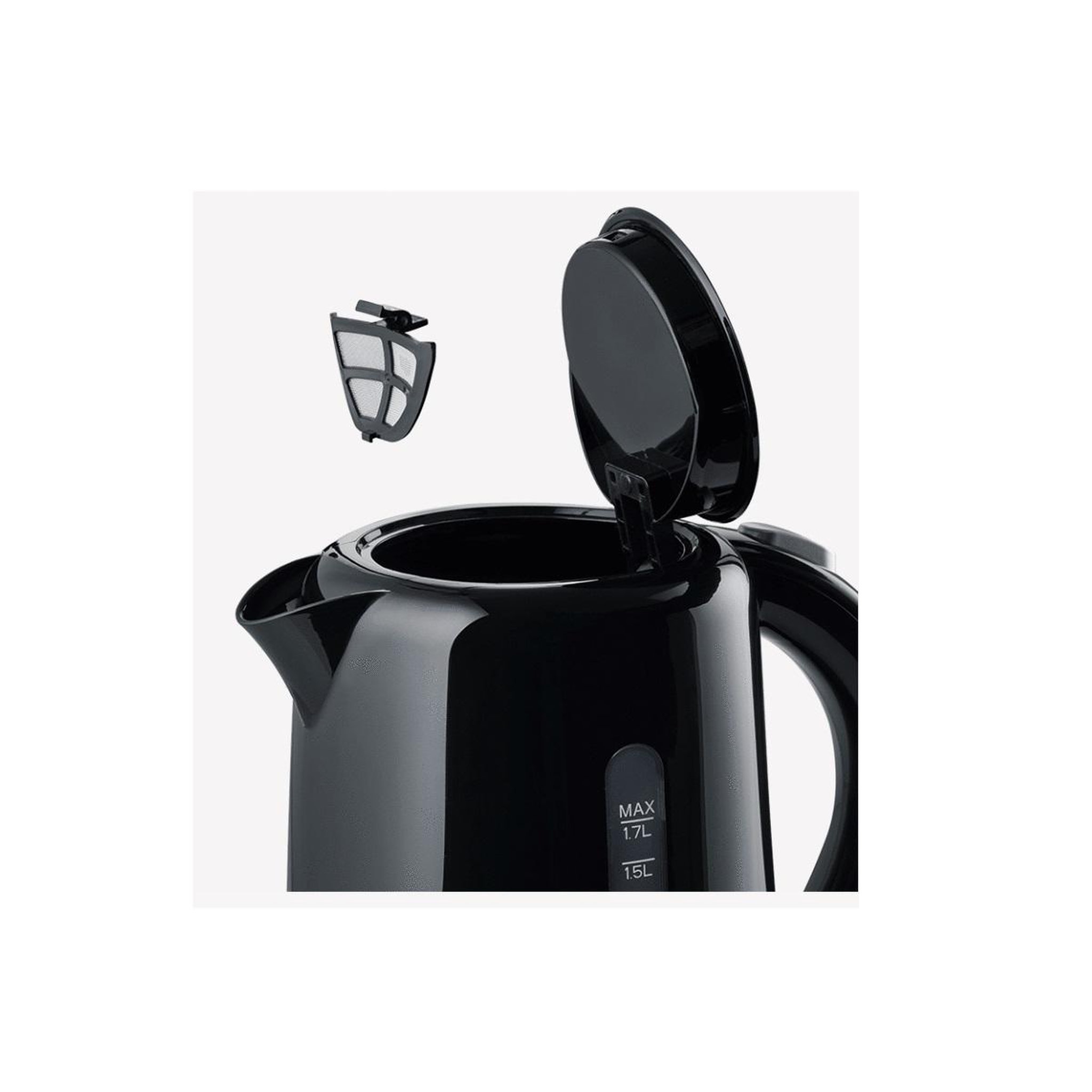 Voir la diapositive 3 : SEVERIN Bouilloire sans fil 1.7l 2200w noir - wk4322