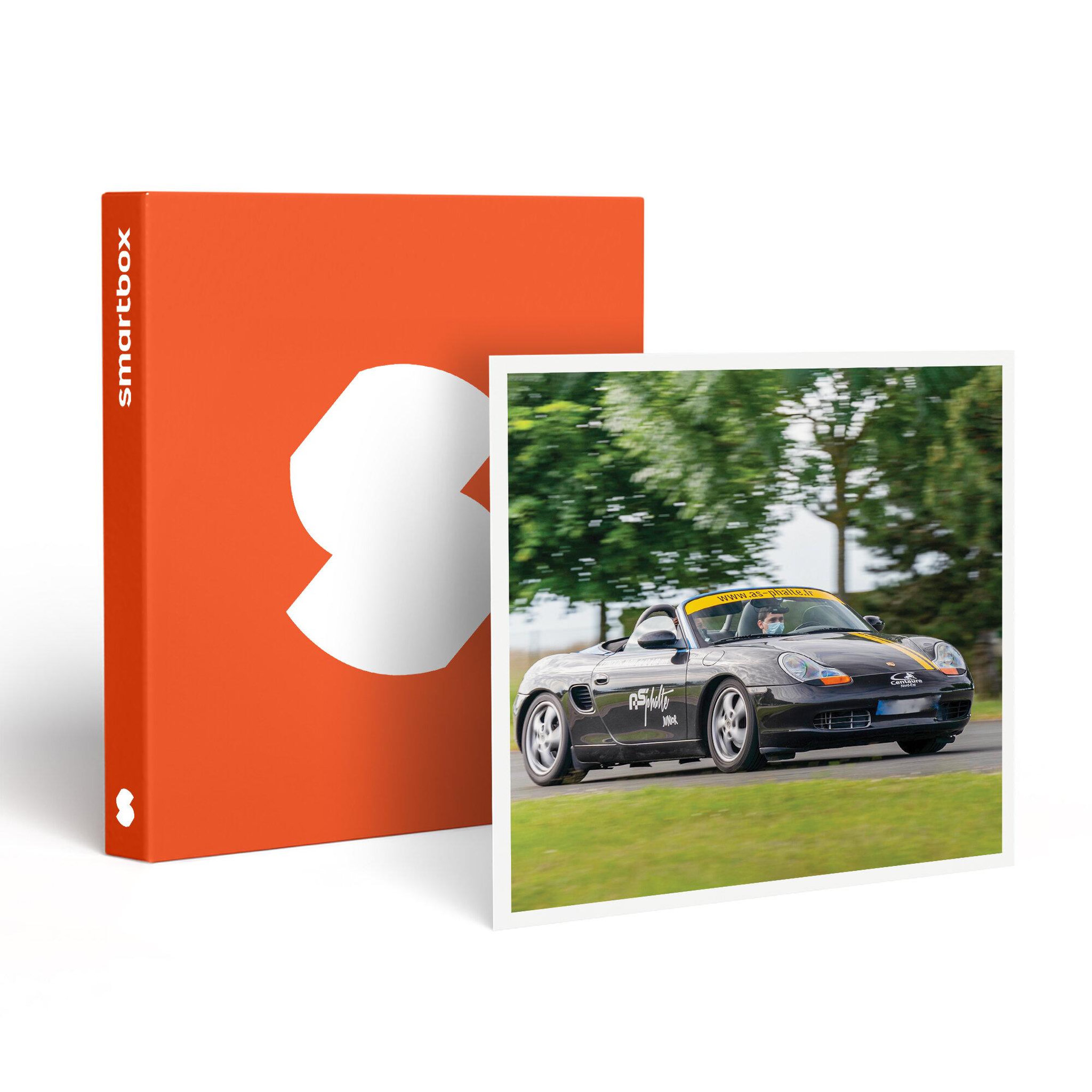 Smartbox Stage de conduite junior : 2 tours de circuit en Lamborghini et 2 tours en Porsche pour 1 enfant - Coffret Cadeau Sport & Aventure